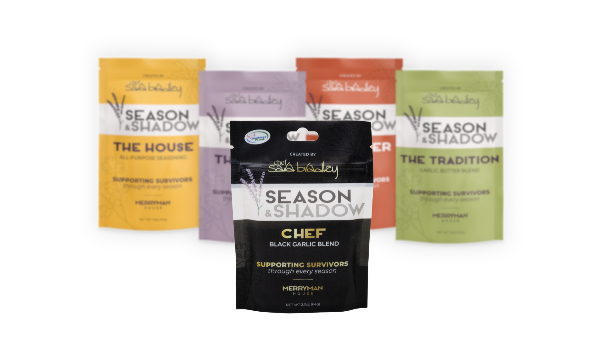 Season & Shadow spice blends created by top chef finalist Chef Sara Bradley 